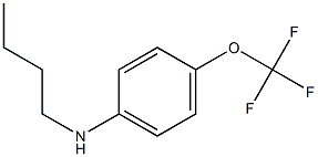 N-butyl-4-(trifluoromethoxy)aniline Struktur