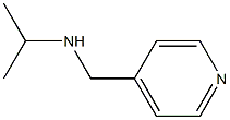 propan-2-yl(pyridin-4-ylmethyl)amine Struktur