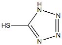 1H-tetraazole-5-thiol Struktur