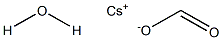 CESIUM FORMATE MONOHYDRATE, FOR ANALYSIS Struktur