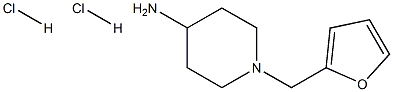 1-(2-furylmethyl)piperidin-4-amine dihydrochloride Struktur