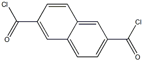 2,6-Naphthalenedicarboxylic acid dichloride Struktur