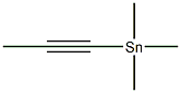 (1-Propynyl)trimethylstannane Struktur