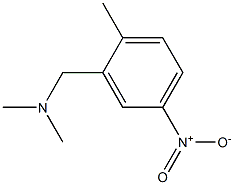 2,N,N-Trimethyl-5-nitrobenzenemethanamine Struktur