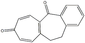 11,12-Dihydrobenzo[b]heptalene-5,8-dione Struktur