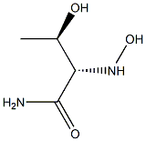 N-Hydroxy-L-threoninamide Struktur