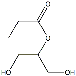 Propionic acid 2-hydroxy-1-(hydroxymethyl)ethyl ester Struktur