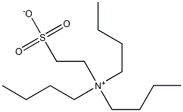 N,N-Dibutyl-N-(2-sulfonatoethyl)-1-butanaminium Struktur