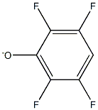 2,3,5,6-Tetrafluorophenolate Struktur