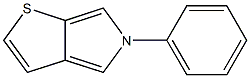 5-Phenyl-5H-thieno[2,3-c]pyrrole Struktur