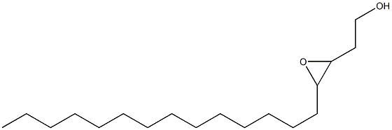 3,4-Epoxystearyl alcohol Struktur