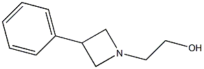 3-Phenyl-1-azetidineethanol Struktur