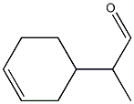 2-(3-Cyclohexenyl)propanal Struktur