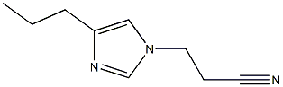 1-(2-Cyanoethyl)-4-propyl-1H-imidazole Struktur