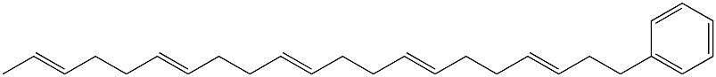 21-Phenyl-2,6,10,14,18-henicosapentaene Struktur