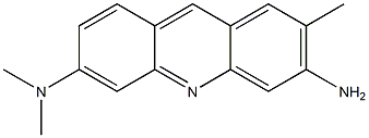 N',N',2-Trimethylacridine-3,6-diamine Struktur