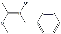 N-Benzyl-2-methoxy-2-oxoethanimine N-oxide Struktur