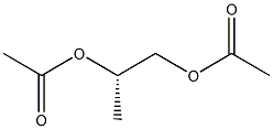 [S,(-)]-1,2-Propanediol diacetate Struktur