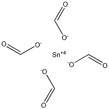 Tetraformic acid tin(IV) salt Struktur