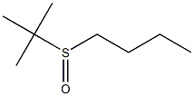 Butyl tert-butyl sulfoxide Struktur