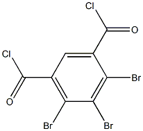 4,5,6-Tribromoisophthalic acid dichloride Struktur