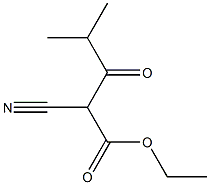 2-Cyano-3-oxo-4-methylvaleric acid ethyl ester Struktur