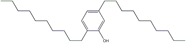 2,5-Didecylphenol Struktur