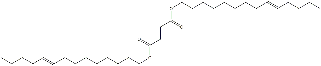 Succinic acid di(9-tetradecenyl) ester Struktur