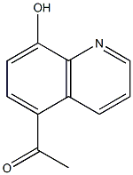 1-(8-Hydroxy-5-quinolinyl)ethanone Struktur