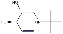 (2R,3S)-1-(tert-Butylamino)-4-pentene-2,3-diol Struktur