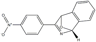 (1R)-1,4-ジヒドロ-3-(4-ニトロフェニル)-1,4-エポキシイソキノリン 化學(xué)構(gòu)造式