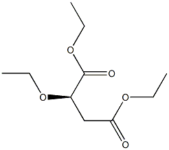 [R,(+)]-Ethoxysuccinic acid diethyl ester Struktur