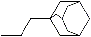 1-Propyladamantane Struktur