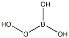 Peroxoboric acid Struktur