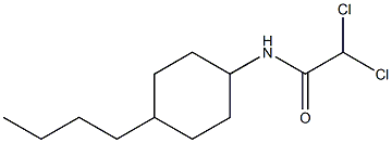 N-(4-Butylcyclohexyl)-2,2-dichloroacetamide Struktur