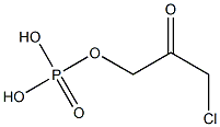 Phosphoric acid dihydrogen 3-chloro-2-oxopropyl ester Struktur