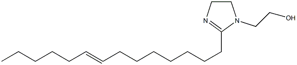 2-(8-Tetradecenyl)-2-imidazoline-1-ethanol Struktur