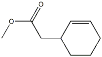 2-Cyclohexenylacetic acid methyl ester Struktur