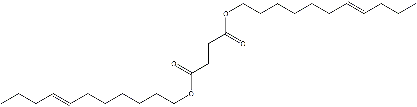 Succinic acid di(7-undecenyl) ester Struktur