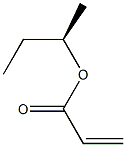 (-)-Acrylic acid (R)-sec-butyl ester Struktur