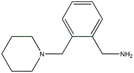 2-(Piperidinomethyl)benzylamine Struktur