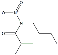 N-Butyl-N-nitro-2-methylpropanamide Struktur