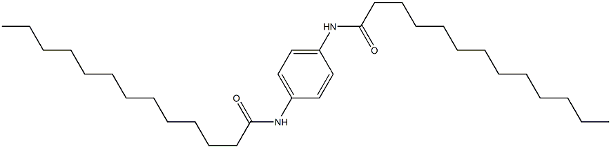 N,N'-Bis(1-oxotridecyl)-p-phenylenediamine Struktur