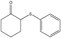 2-(Phenylthio)cyclohexanone Struktur