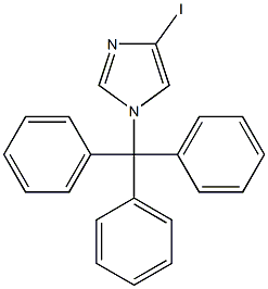 1-Trityl-4-iodo-1H-imidazole Struktur