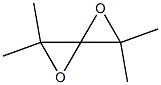 2,2,5,5-Tetramethyl-1,4-dioxaspiro[2.2]pentane Struktur