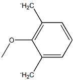 2-Methoxybenzene-1,3-bismethanide Struktur