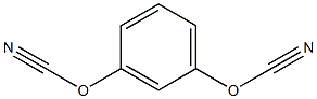 1,3-Phenylenebiscyanate Struktur