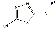 Potassium 2-amino-1,3,4-thiadiazole-5-thiolate Struktur