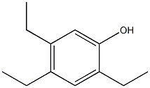 2,4,5-Triethylphenol Struktur